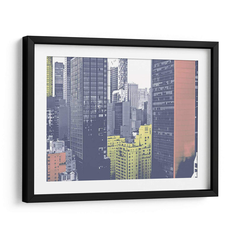 Pastel Nyc Ii - Jeff Pica | Cuadro decorativo de Canvas Lab