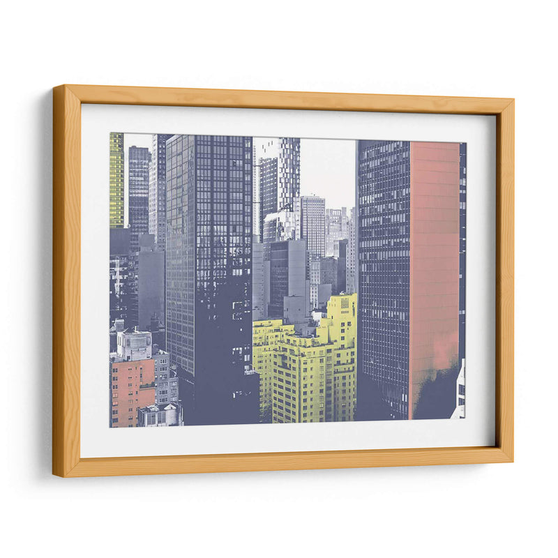 Pastel Nyc Ii - Jeff Pica | Cuadro decorativo de Canvas Lab