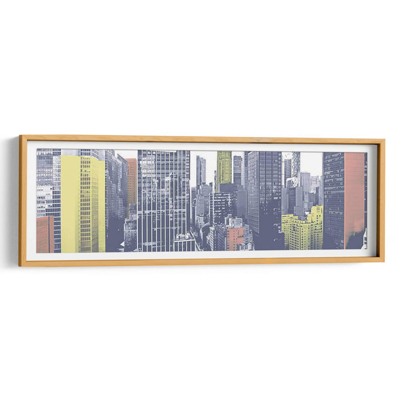 Panorama Pastel Nyc - Jeff Pica | Cuadro decorativo de Canvas Lab