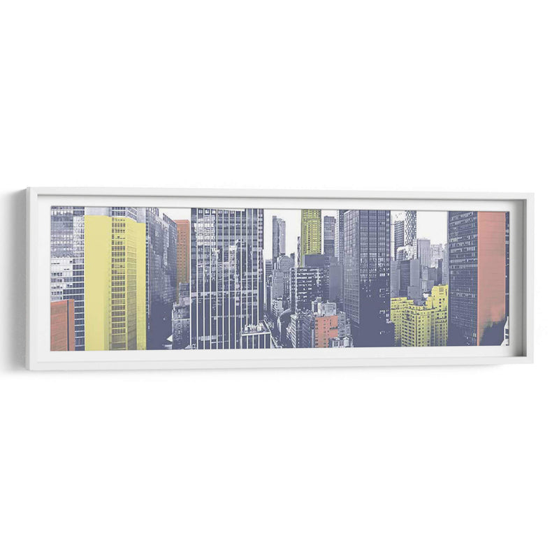 Panorama Pastel Nyc - Jeff Pica | Cuadro decorativo de Canvas Lab