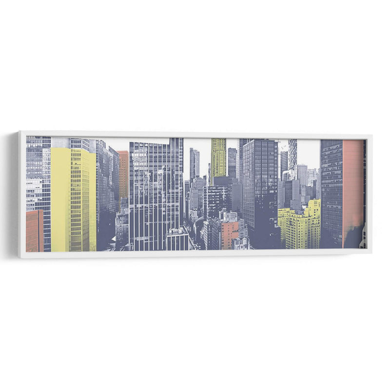 Panorama Pastel Nyc - Jeff Pica | Cuadro decorativo de Canvas Lab