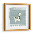 Invierno Maravilla Llama I - June Erica Vess | Cuadro decorativo de Canvas Lab