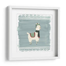 Invierno Maravilla Llama I - June Erica Vess | Cuadro decorativo de Canvas Lab
