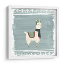 Invierno Maravilla Llama I - June Erica Vess | Cuadro decorativo de Canvas Lab