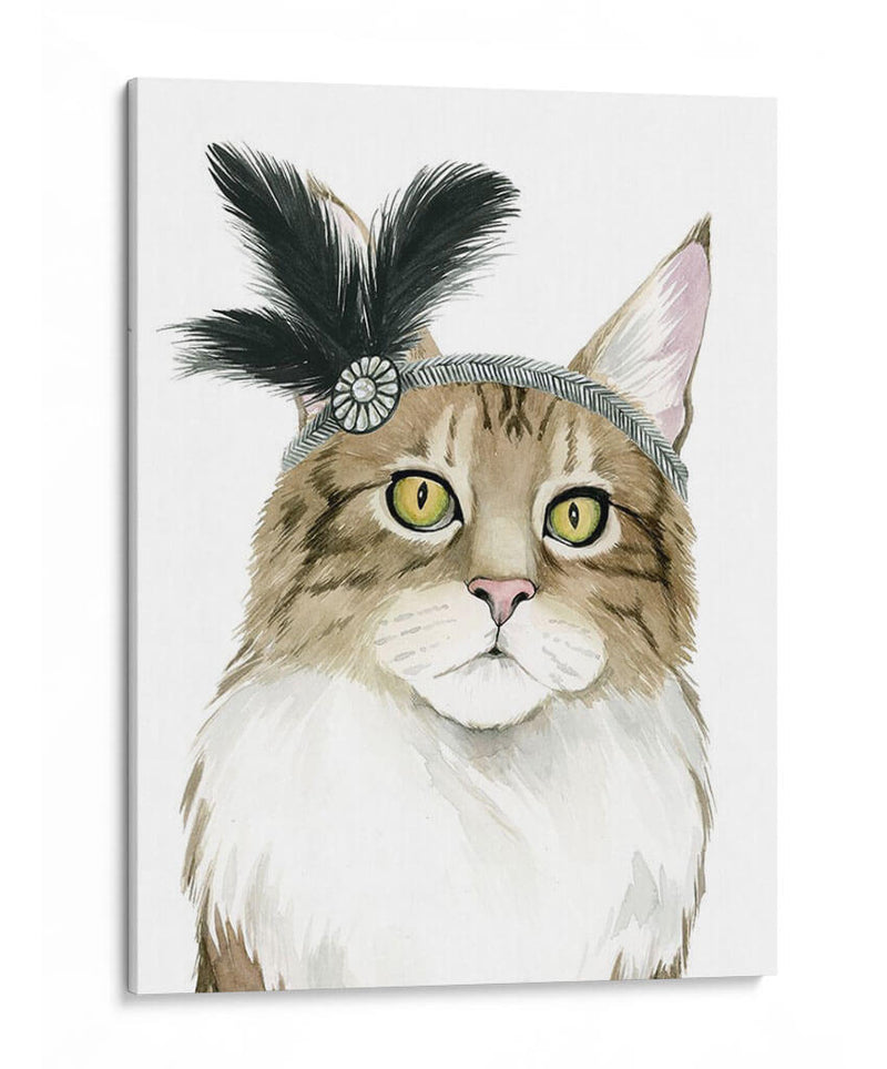 Downton Cat Iv - Grace Popp | Cuadro decorativo de Canvas Lab