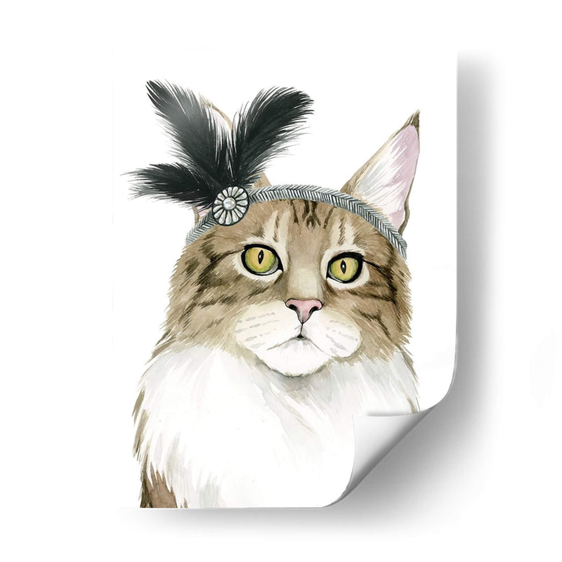 Downton Cat Iv - Grace Popp | Cuadro decorativo de Canvas Lab