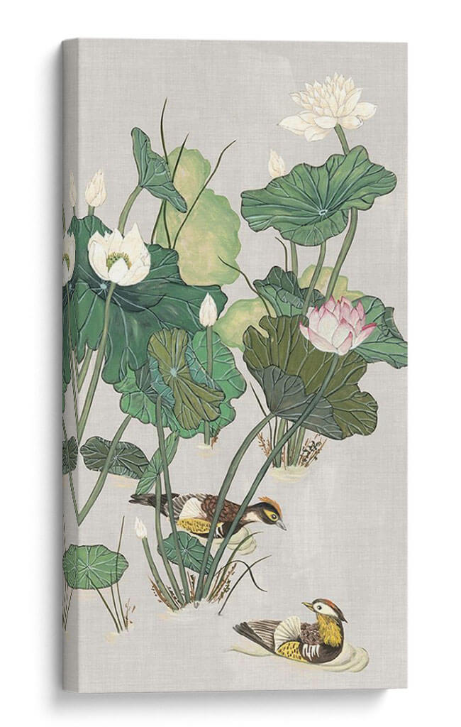 Lotus Pond I - Melissa Wang | Cuadro decorativo de Canvas Lab