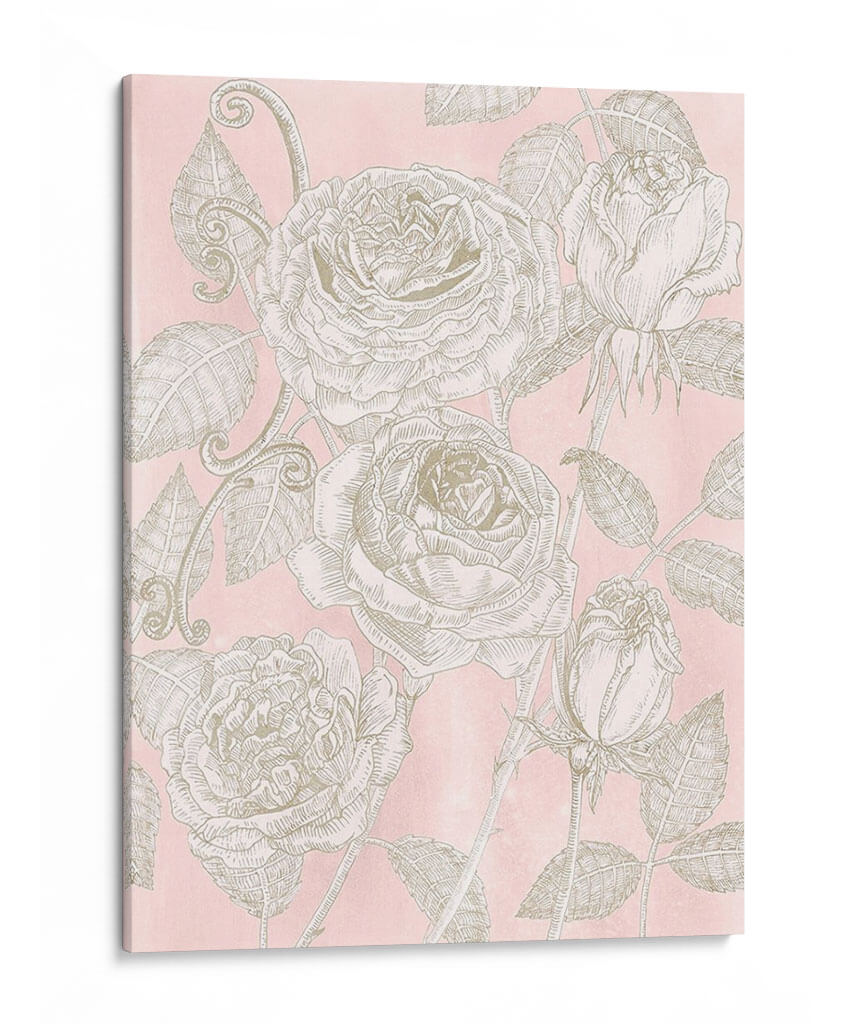 Rosas Florecientes I - Melissa Wang | Cuadro decorativo de Canvas Lab