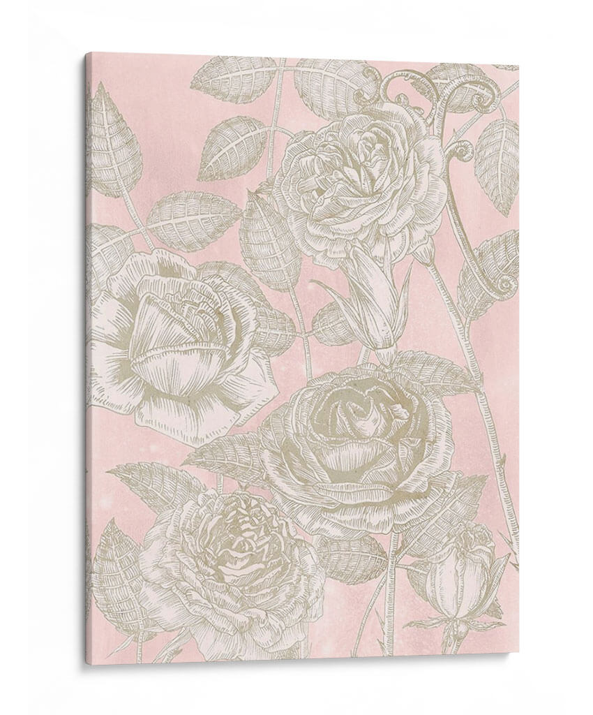 Rosas Florecientes Ii - Melissa Wang | Cuadro decorativo de Canvas Lab