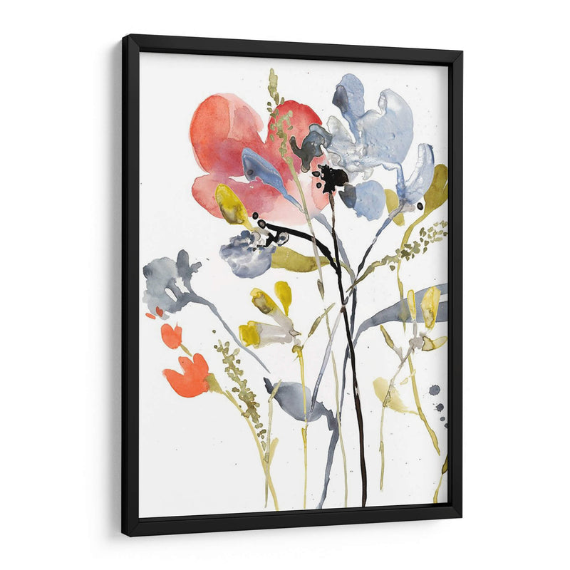 Capa De Flores I - Jennifer Goldberger | Cuadro decorativo de Canvas Lab