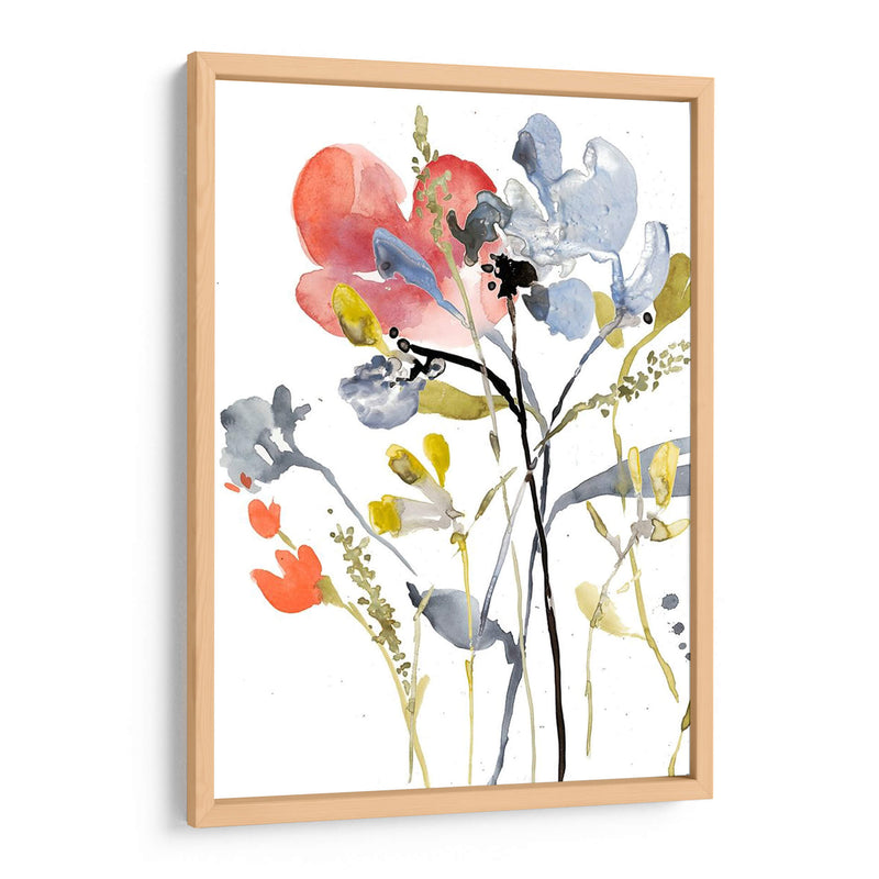 Capa De Flores I - Jennifer Goldberger | Cuadro decorativo de Canvas Lab