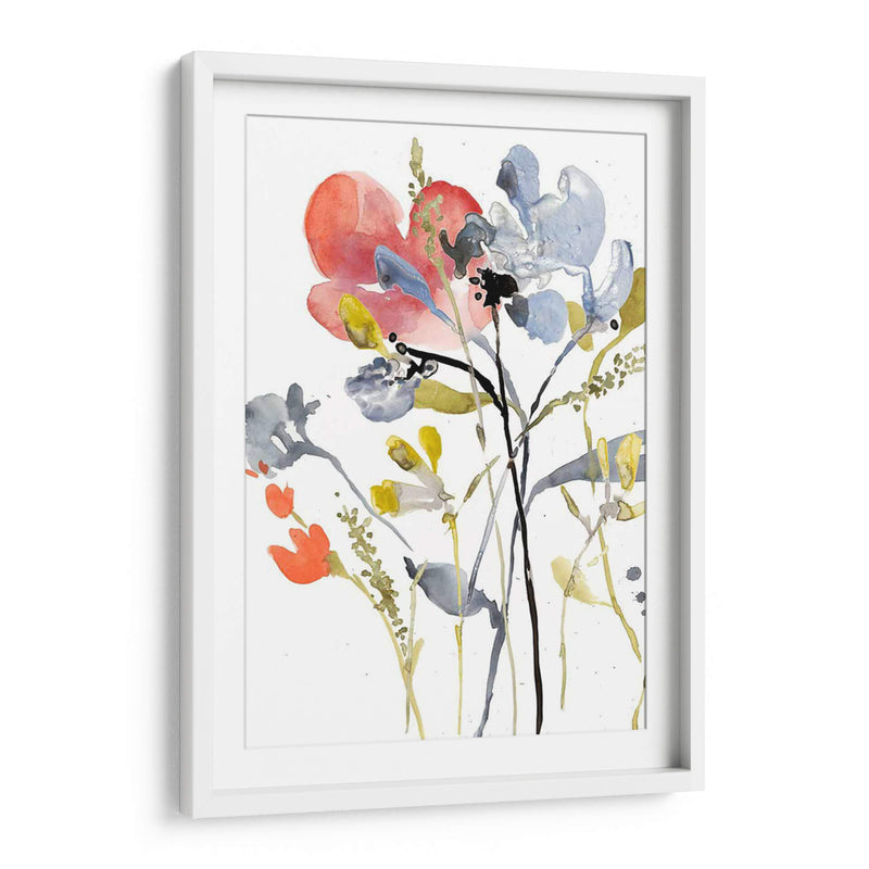 Capa De Flores I - Jennifer Goldberger | Cuadro decorativo de Canvas Lab