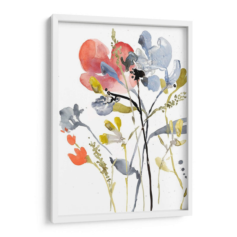 Capa De Flores I - Jennifer Goldberger | Cuadro decorativo de Canvas Lab