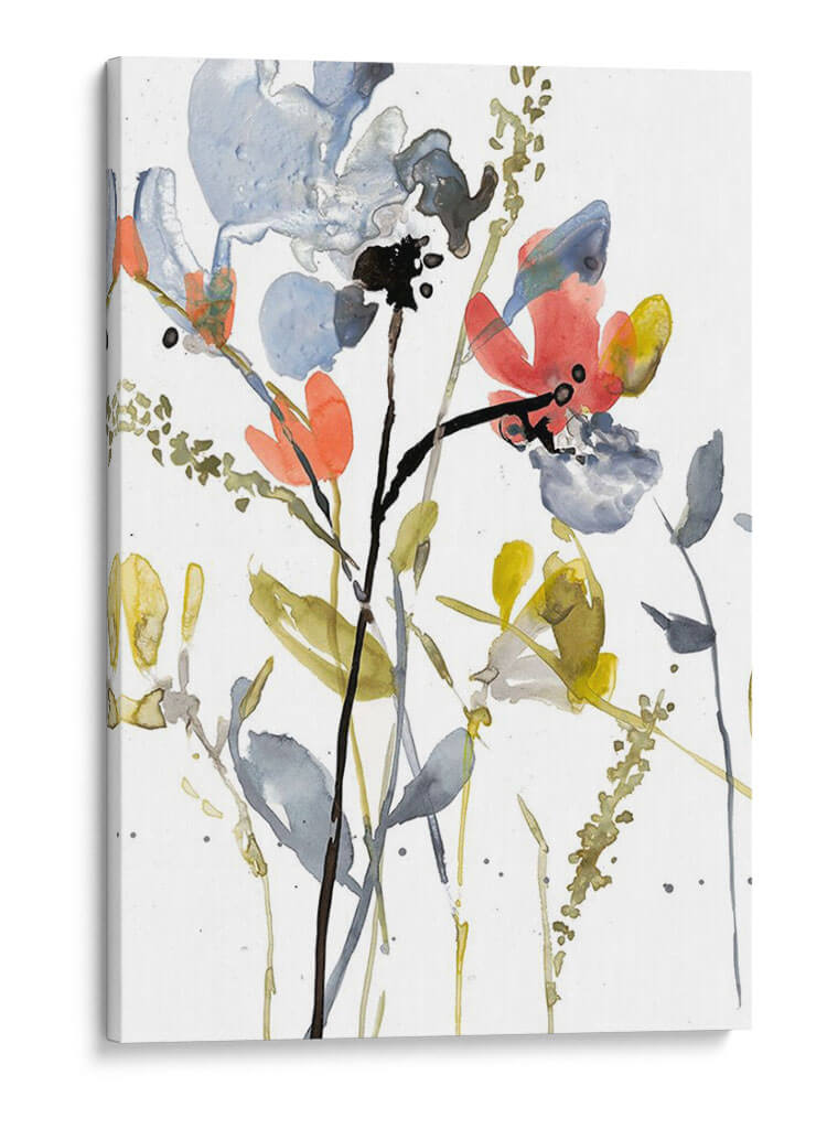 Superposición De Flores Ii - Jennifer Goldberger | Cuadro decorativo de Canvas Lab