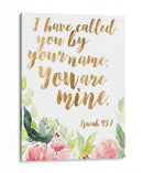 Palabras De Gracia Floral I - Studio W | Cuadro decorativo de Canvas Lab