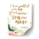 Palabras De Gracia Floral I - Studio W | Cuadro decorativo de Canvas Lab