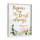 Palabras De Gracia Floral Ii - Studio W | Cuadro decorativo de Canvas Lab