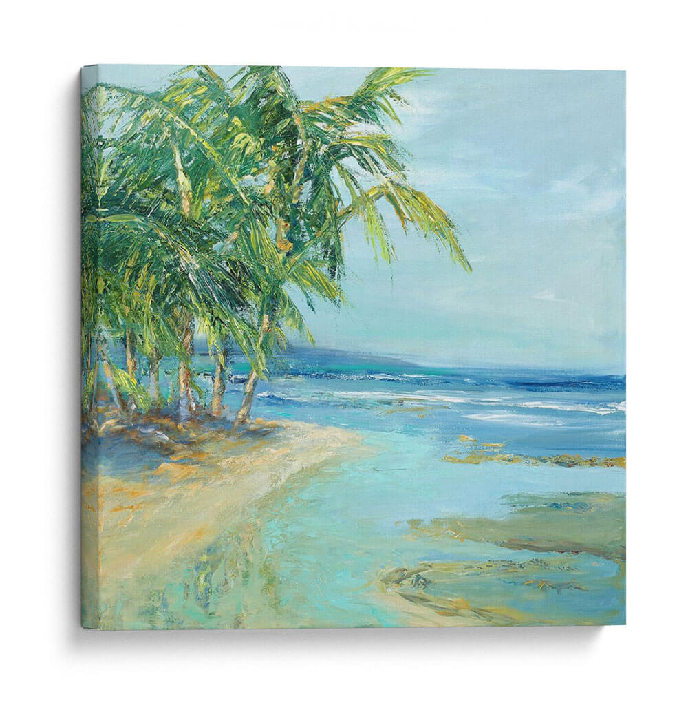 Laguna Costera Azul - Suzanne Wilkins | Cuadro decorativo de Canvas Lab