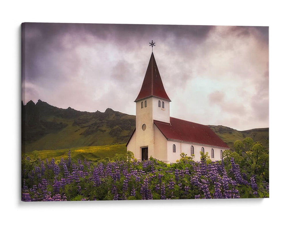 Iglesia Blanca - Danny Head | Cuadro decorativo de Canvas Lab