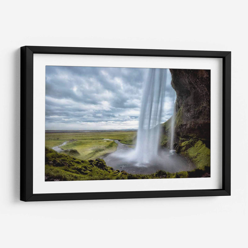 Detrás De Seljalandfoss - Danny Head | Cuadro decorativo de Canvas Lab