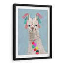 Llama Adornada Ii - Victoria Borges | Cuadro decorativo de Canvas Lab