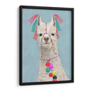 Llama Adornada Ii - Victoria Borges | Cuadro decorativo de Canvas Lab