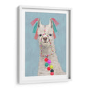 Llama Adornada Ii - Victoria Borges | Cuadro decorativo de Canvas Lab