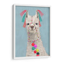 Llama Adornada Ii - Victoria Borges | Cuadro decorativo de Canvas Lab