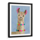 Llama Adornada Iii - Victoria Borges | Cuadro decorativo de Canvas Lab