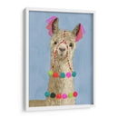 Llama Adornada Iii - Victoria Borges | Cuadro decorativo de Canvas Lab