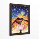 You Shall Not Pass in This Starry Night | Cuadro decorativo de Canvas Lab