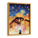 You Shall Not Pass in This Starry Night | Cuadro decorativo de Canvas Lab