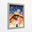 You Shall Not Pass in This Starry Night | Cuadro decorativo de Canvas Lab