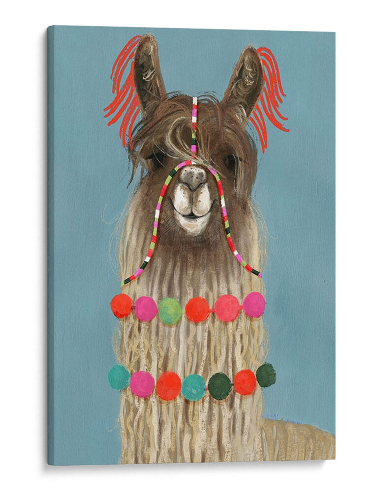 Adorno Llama Iv - Victoria Borges | Cuadro decorativo de Canvas Lab