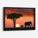 Ocaso en África | Cuadro decorativo de Canvas Lab