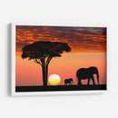 Ocaso en África | Cuadro decorativo de Canvas Lab
