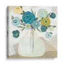 Bohemian Blue Bouquet Ii - June Erica Vess | Cuadro decorativo de Canvas Lab