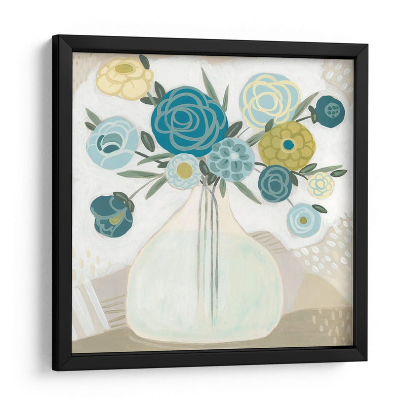 Bohemian Blue Bouquet Ii - June Erica Vess | Cuadro decorativo de Canvas Lab