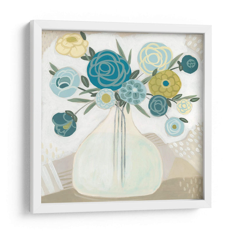 Bohemian Blue Bouquet Ii - June Erica Vess | Cuadro decorativo de Canvas Lab