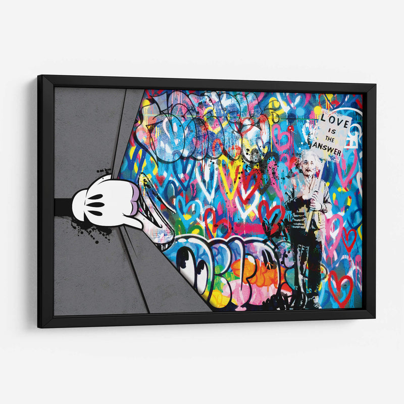 Cartoon Hand - David Aste | Cuadro decorativo de Canvas Lab