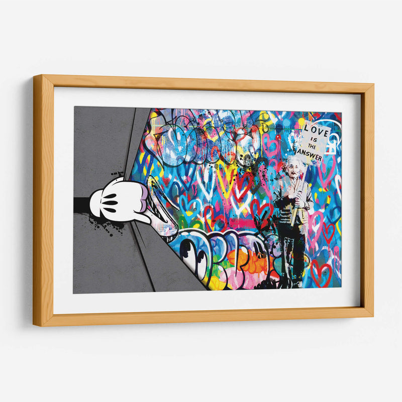 Cartoon Hand - David Aste | Cuadro decorativo de Canvas Lab