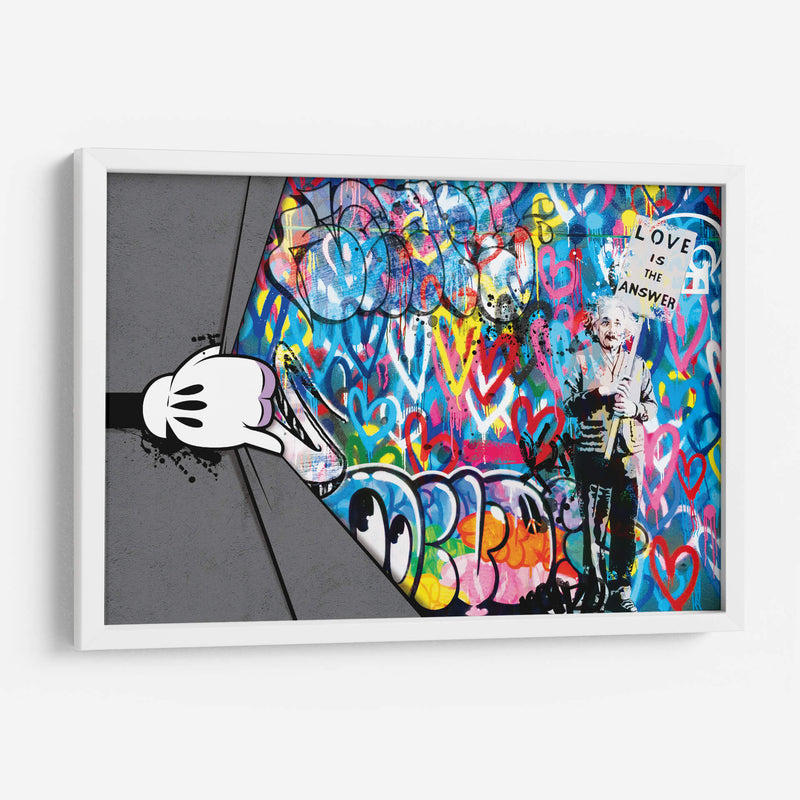Cartoon Hand - David Aste | Cuadro decorativo de Canvas Lab
