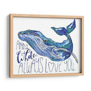 Ballena Amor I - Catherine McGuire | Cuadro decorativo de Canvas Lab