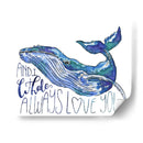 Ballena Amor I - Catherine McGuire | Cuadro decorativo de Canvas Lab
