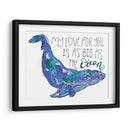 Ballena Amor Ii - Catherine McGuire | Cuadro decorativo de Canvas Lab
