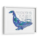 Ballena Amor Ii - Catherine McGuire | Cuadro decorativo de Canvas Lab