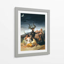 El aquelarre - Francisco de Goya | Cuadro decorativo de Canvas Lab