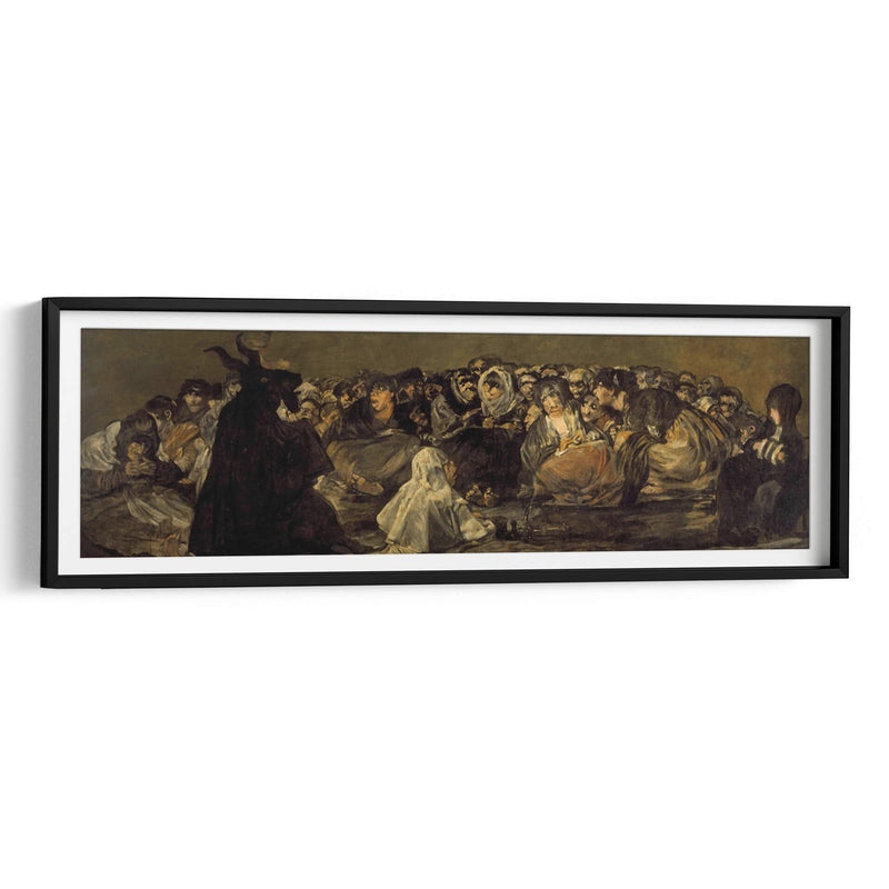 El aquelarre (o el gran cabrón) - Francisco de Goya | Cuadro decorativo de Canvas Lab