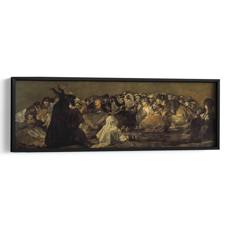 El aquelarre (o el gran cabrón) - Francisco de Goya | Cuadro decorativo de Canvas Lab