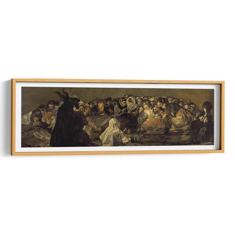 El aquelarre (o el gran cabrón) - Francisco de Goya | Cuadro decorativo de Canvas Lab